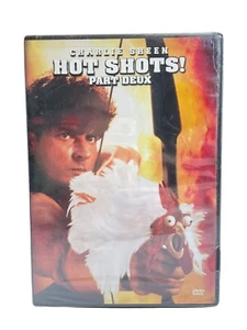 Charlie Sheen Hot Shots 1993 Part Deux DVD PG13 88 Min with Bonus Features New - Imagen 1 de 2