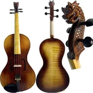 Rare 18 inch big Viola 18" Loud and Rich Deep sound carved dragon neck#8753 - Picture 1 of 15