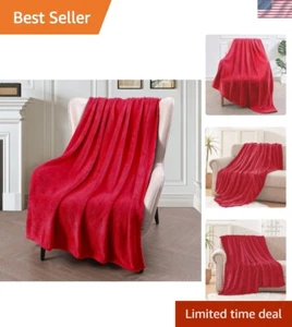 All-Season Super Soft Throw Blanket - Plush 300GSM Flannel Warmth, 50x70 inches - Picture 1 of 10