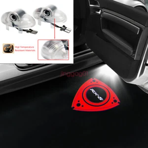 LED Laser Car Door Welcome Ghost Courtesy Shadow Lights For Mazda RX-8 2003-2010 - Picture 1 of 12