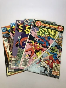 De colección DC Superman-Lote de 5-Paquete de Variedad de Cómics-Radio Shack-Familia Superman - Imagen 1 de 8