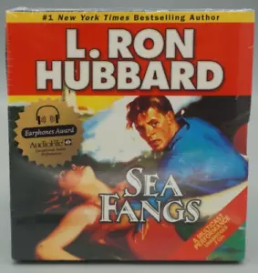 Action Adventure Short Stories Collection: Sea Fangs by L. Ron Hubbard 2010 2 CD - Picture 1 of 2