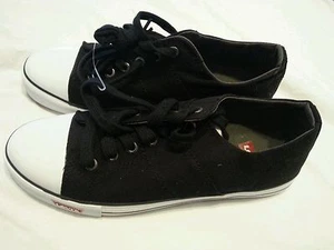 Zapatos Hombre Talla 10 Sneakers Negro Blanco - Imagen 1 de 3