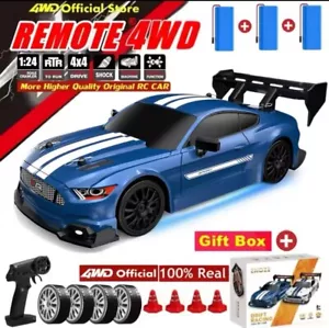 4wd Rc Drift Car Remote Control Gtrpro Ae86pro Model 4x4 Racing Rtr Radio Truck - Picture 1 of 8