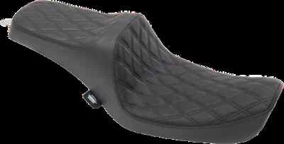 DS Double Diamond Stitch Predator III 2 Up Seat Dyna Low Rider 96-03 - Imagem 1 de 4