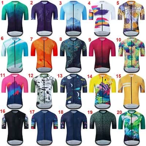 Miloto 2024 Pro Cycling Jersey Men's Short Sleeve Bike Cycle Jersey Top XS-5XL - Picture 1 of 48
