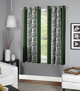 New Polyester Window Curtain Home Decor 4 x 5 feet- Set of 2 - Picture 1 of 2