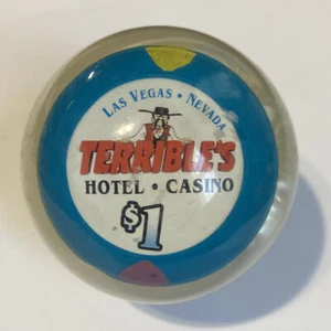 Terrible’s Hotel Las Vegas Casino Chip Neuheit Queue oder acht Bällebad/Billard - Bild 1 von 6