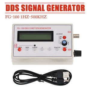 FG-100 DDS Sinus Signalgenerator Dreieck Rechteck 1HZ-500KHz Frequenz LCD1602 KG - Bild 1 von 12