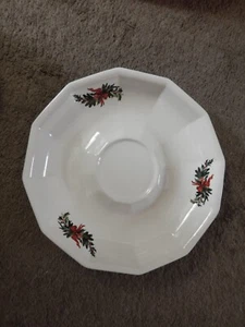 Pfaltzgraff CHRISTMAS HERITAGE Chip & Dip Serving Platter Only - Picture 1 of 13