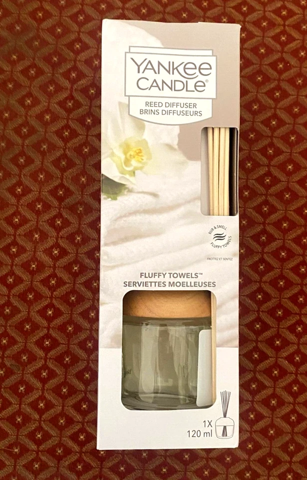 Yankee Candle Toallas Esponjosas Caña Difusor NUEVO Foto 1 de 1