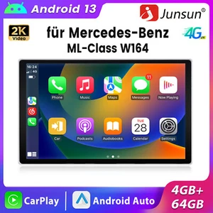 Android 13 Für Mercedes Benz W164 GL320 ML350 X164 Autoradio GPS Navi Carplay BT - Bild 1 von 12