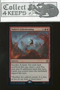 Nahiri's Lithoforming Promo Pack Lámina Zendikar Rising Raro Casi Como Nuevo - Imagen 1 de 2