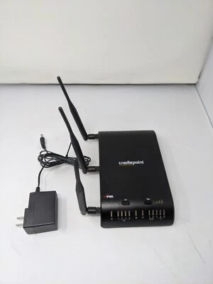 CradlePoint MBR1200 4-Port Gigabit Wireless N Router Antennas & Adapter- Tested  - Image 1 of 4