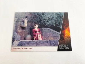 Second of His Name 2024 Rittenhouse Haus des Drachen Staffel 1 Karte # 9 - Bild 1 von 2