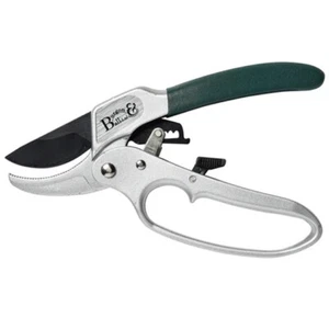Burgon & Ball Ratchet Pruner (20cm) - RHS Endorsed Gardening Tool - Picture 1 of 7