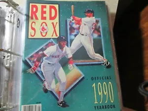 BOSTON RED SOX 1990'S YEARBOOKS - Picture 1 of 5
