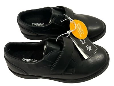 UNUSED W/TAGS GYMBOREE TODDLER BLACK SHOES V2022 PLAYREADY PADDED FOOTWEAR SZ 3 - Image 1 of 4