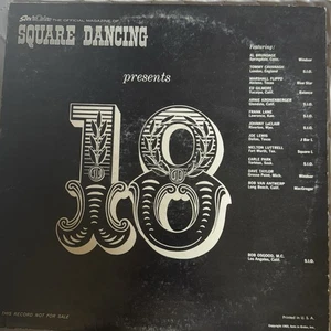 Various Artists - Square Dancing Presents 18 (Vinyl Record LP) - Imagen 1 de 1