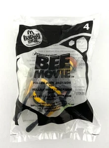 McDonalds Happy Meal Toy 2007 - Dreamworks Bee Movie Pollen Jock Jackson #4 - Picture 1 of 4
