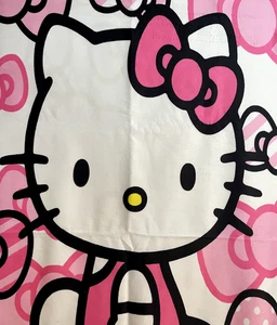 Hello Kitty Classic Pink Bow Beach Bath Pool Towel 27 in x 56 Sanrio. Charity - Picture 1 of 5