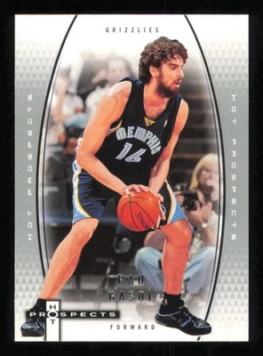 2006-07 Fleer Hot Prospects #27 Pau Gasol Salón de la fama Baloncesto Grizzlies casi nuevo-como nuevo Foto 1 de 3