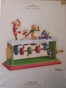 Hallmark Keepsake Disney Winnie the Pooh Collection "Pooh Bells" 2006 Nuevo en caja - Imagen 1 de 3