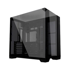 LIAN LI O11Vision Compact Black / Steel / Tempered Glass ATX Mid Tower Computer - Picture 1 of 1