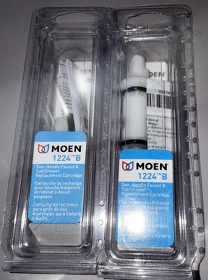 Сменный картридж для крана и ванны/душа с двумя ручками 2-Moen 1224B от оригинального производителя - Изображение 1 из 2