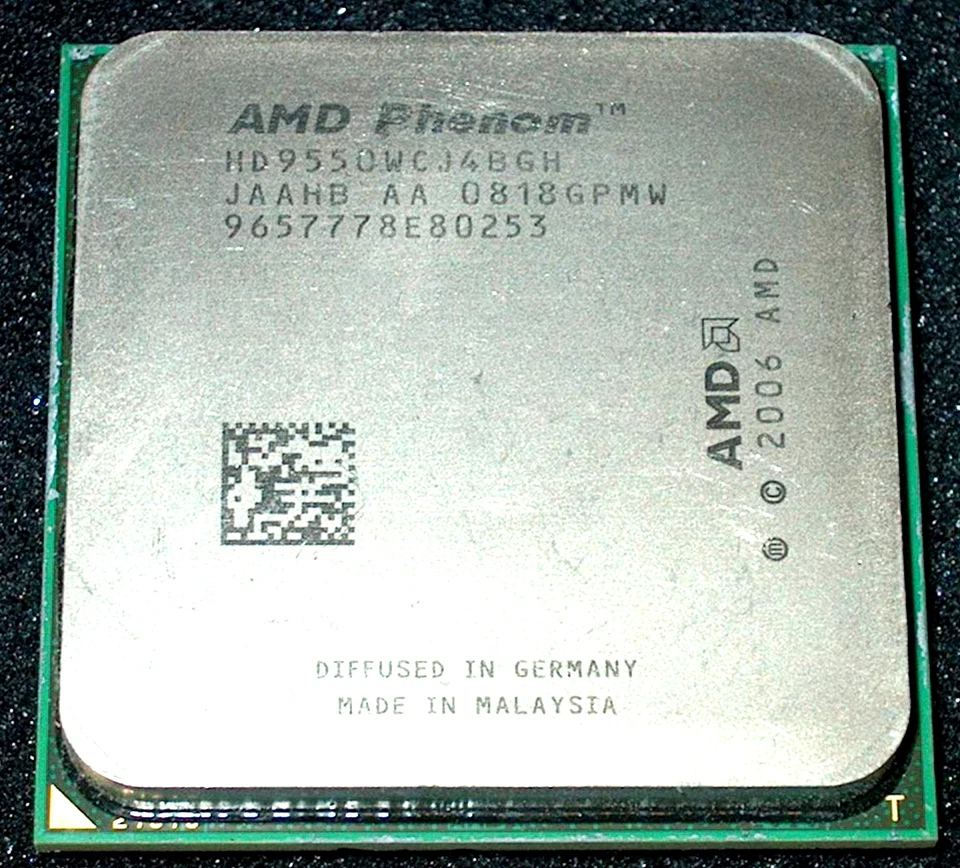 AMD Phenom X 4  2.2GHz 9550 Quad-Core Processor, HD9550WCJ4BGH, AM2, US SELLER - Image 1 of 2