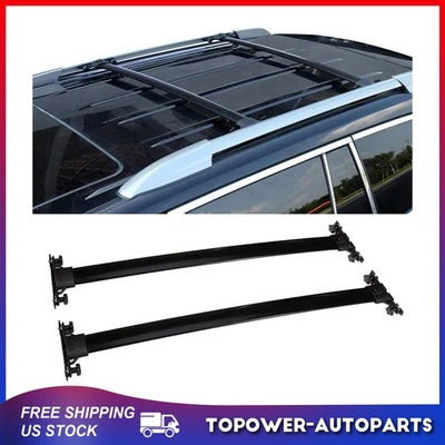 For Toyota Highlander XLE 2008-2013 Top Roof Rack Cross Bars - Imagem 1 de 4