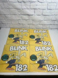 VTG Blink-182 Book Covers Unopened Punk Rock Travis Barker 2000 Rabbit Lot Of 4 - Picture 1 of 9