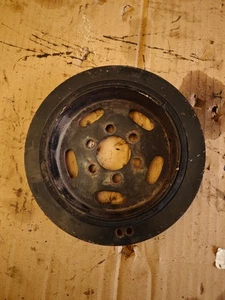 2016 RANGE ROVER L494 3.0 DIESEL CRANKSHAFT PULLEY 4R8Q-6B319-BA - Picture 1 of 9