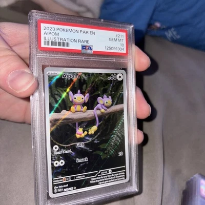 Aipom 211/182 SV04: Paradox Rift Holo PSA 10 🔥 - Image 1 of 2