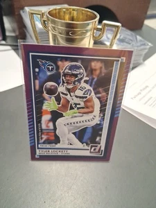 Tyler Lockett 2025 Donruss #158 Press Proofs Purple Tennessee Titans - Picture 1 of 2