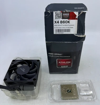 AMD AD860KXBJABOX Athlon X4 860K 3.7 GHz Base Socket FM2+ Desktop CPU - Image 1 of 4