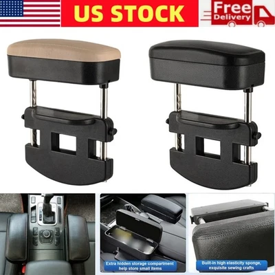 Apoio de braço de carro caixa de armazenamento assento de carro organizador de preenchimento de lacuna antebraço de carro suporte de pulso - Imagem 1 de 4
