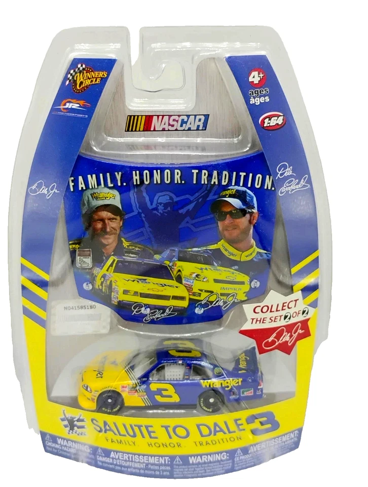 Winner's Circle масштаб 1:64 Salute To Dale Earnhardt Wrangler Daytona БЕСПЛАТНАЯ ДОСТАВКА! - Изображение 1 из 1