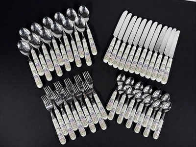 Lenox Village Silverware Flatware 46 Pieces 10 Complete Sets Plus - Image 1 of 4