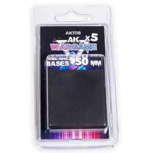 AK Interactive - Bases cuadradas 50x50mm x 5 - Imagen 1 de 1