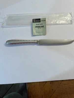 Cuchillo de almuerzo Towle Silver Flates de colección 9” con precio individual.  8 disponibles. Foto 1 de 4