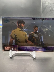 2023 Upper Deck Marvel What If…? Clear Cut Kapitel #49 KILLMONGER - Bild 1 von 2