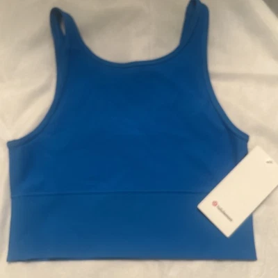 TANQUE PIVOTE ELÉCTRICO LULULEMON “NUEVO CON ETIQUETAS” ACANALADO TALLA 10 Foto 1 de 4