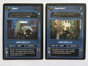 Star Wars CCG Decipher Endor Tempest 1 + Tempest Scout 3 2000 SWCCG TCG - Bild 1 von 1