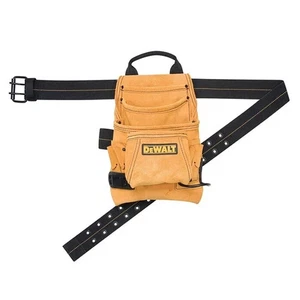 DeWALT DG5333 Carpenter's Suede Nail and Tool Bag 10 Pocket - Picture 1 of 1