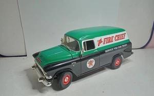 MATCHBOX 1/18 GMC PANEL VAN 1957 "TEXACO" GUTER ZUSTAND OHNE BOX ge - Bild 1 von 11