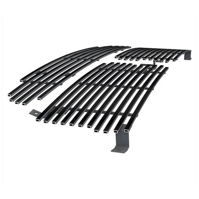 Fits 1997-2004 Dodge Dakota/97-03 Durango Stainless Black Billet Grille Combo - Image 1 of 4