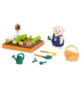 Li'l Woodzeez Gartenset Spielset mit Zubehör und Figur ab 3+ Jahren - Bild 1 von 2