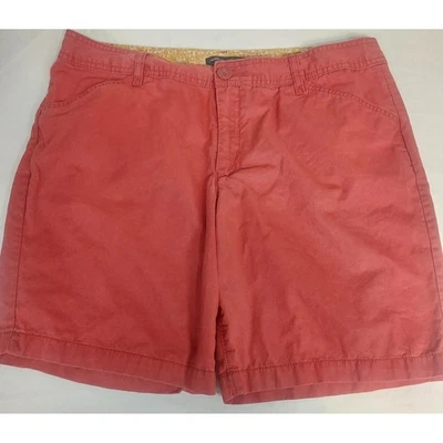 Шорты Eddie Bauer Chino повседневные прогулочные жженые оранжевые размер 12 - Изображение 1 из 4