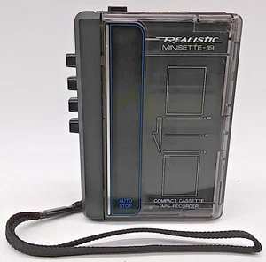 Lettore registratore a cassette compatto vintage realistico Minisette-19 funziona #14-1054A - Foto 1 di 21